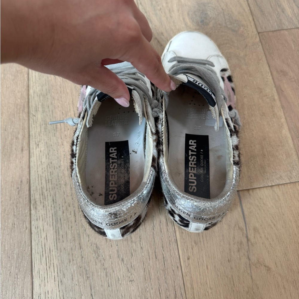 Golden Goose Leopard Star Sneakers - Picture 8 of 8